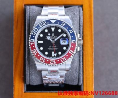 ROLEX Oyster Bracelet Replacement GMT-Master II  904L Steel 3186/3285 Movement 40MM Watch